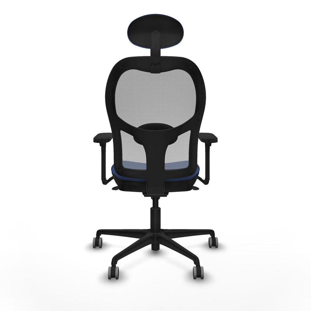 Office Chair with Headrest Piqueras y Crespo 3D036G1 Navy Blue