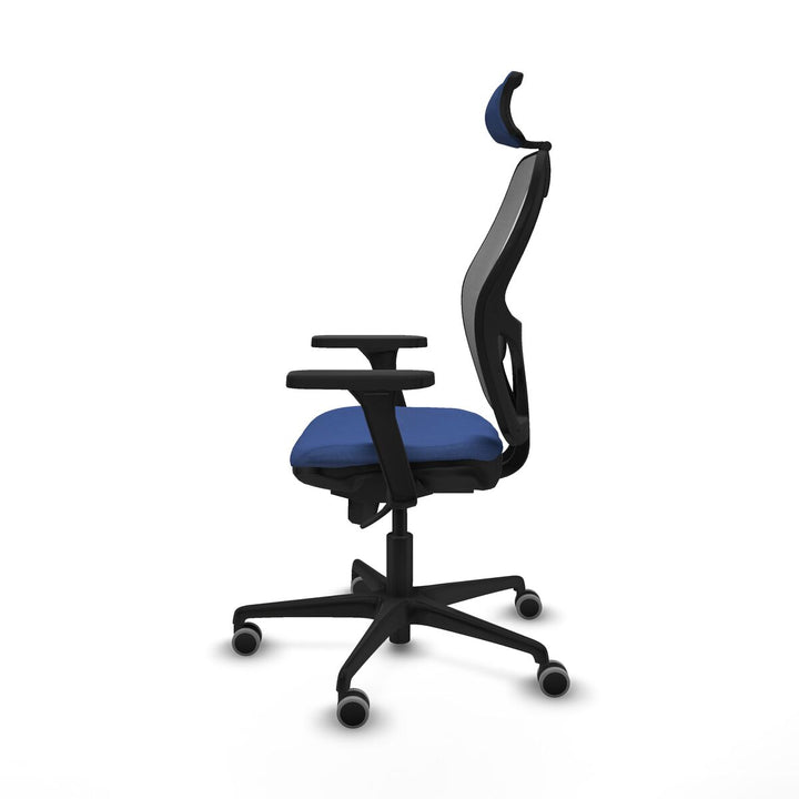 Office Chair with Headrest Piqueras y Crespo 3D036G2 Navy Blue