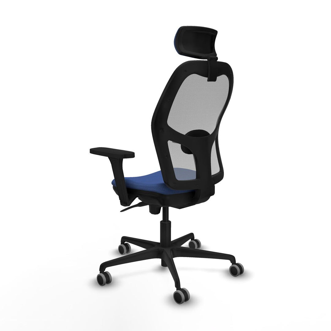 Office Chair with Headrest Piqueras y Crespo 3D036G2 Navy Blue