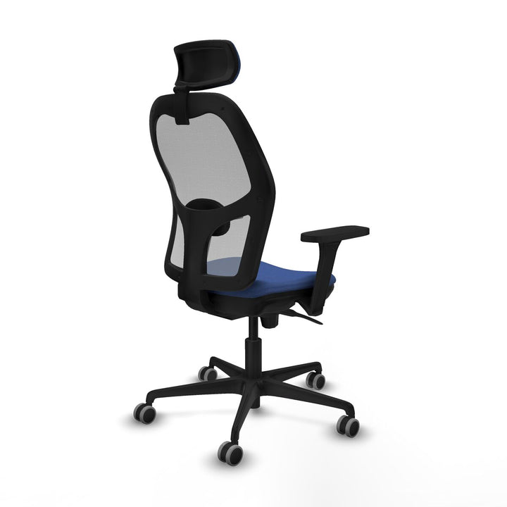 Office Chair with Headrest Piqueras y Crespo 3D036G2 Navy Blue