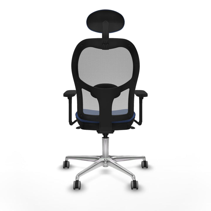 Office Chair with Headrest Piqueras y Crespo 3D086G1 Navy Blue
