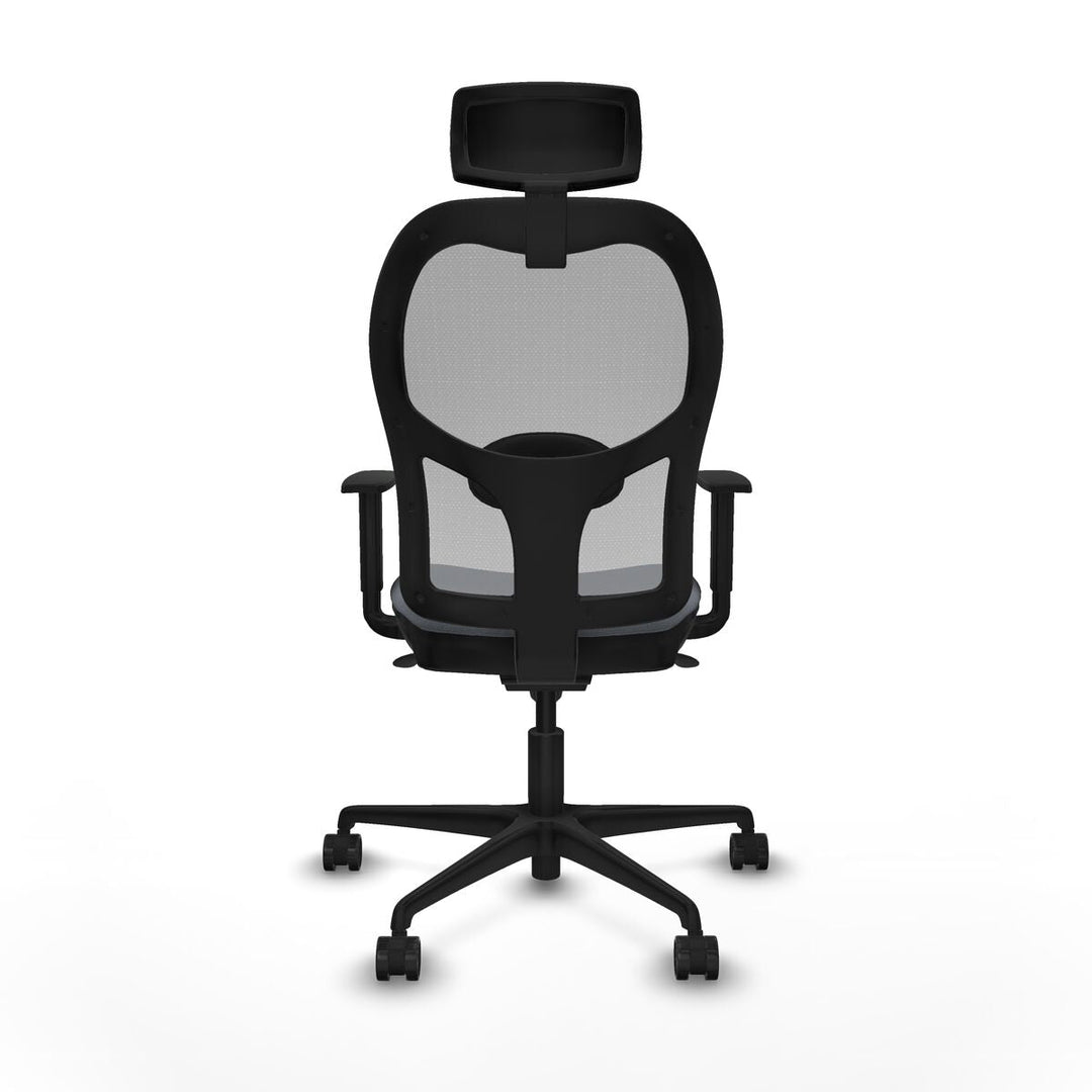 Office Chair with Headrest Piqueras y Crespo 1D036N2 Grey