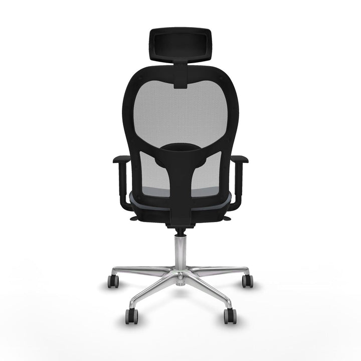 Office Chair with Headrest Piqueras y Crespo 1D086G2 Grey