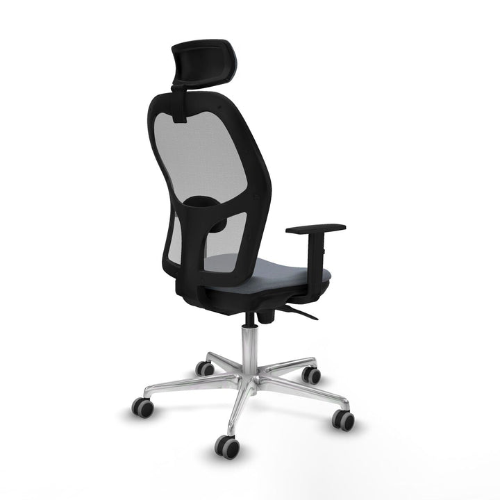 Office Chair with Headrest Piqueras y Crespo 1D086G2 Grey