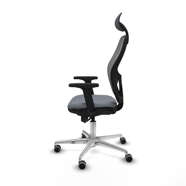 Office Chair with Headrest Piqueras y Crespo 2D086G1 Grey