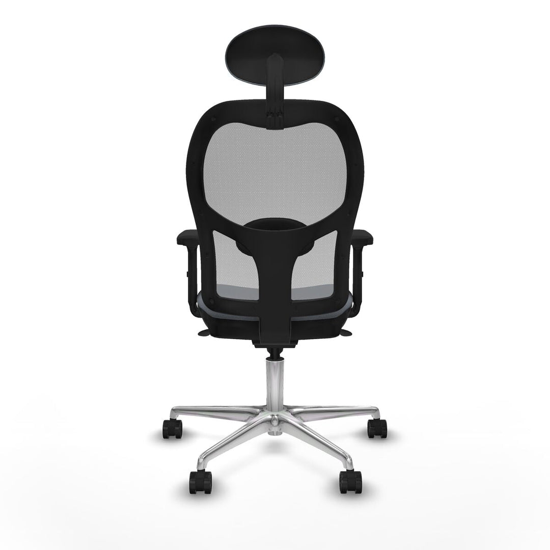 Office Chair with Headrest Piqueras y Crespo 2D086N1 Grey