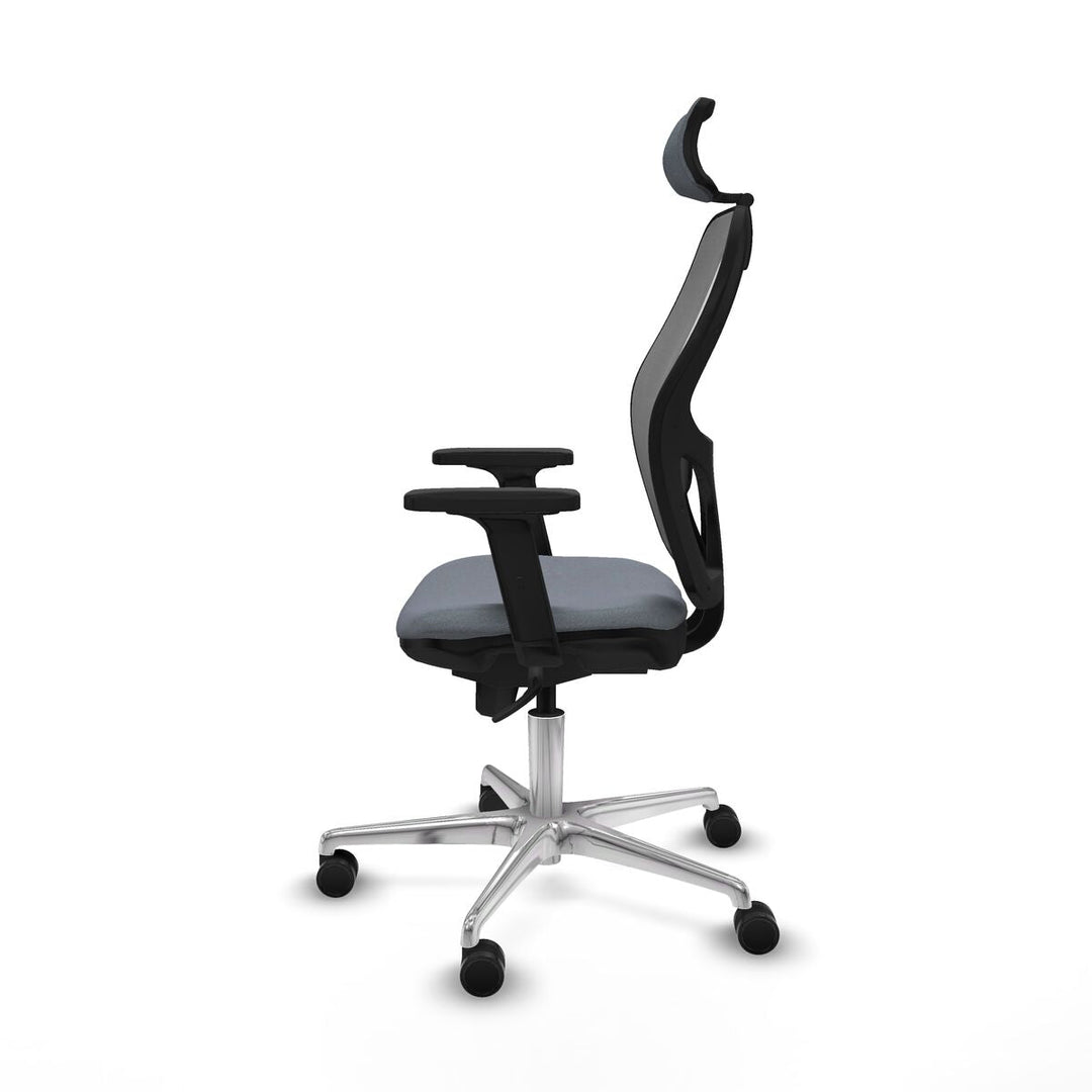Office Chair with Headrest Piqueras y Crespo 2D086N2 Grey