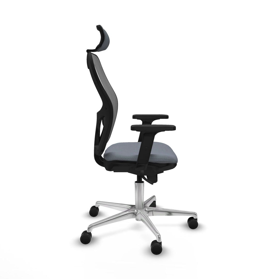 Office Chair with Headrest Piqueras y Crespo 2D086N2 Grey