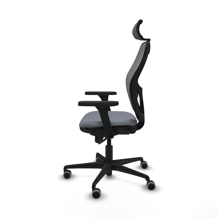 Office Chair with Headrest Piqueras y Crespo 3D036G2 Grey