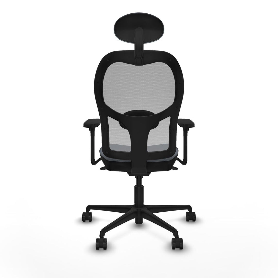 Office Chair with Headrest Piqueras y Crespo 3D036N1 Grey