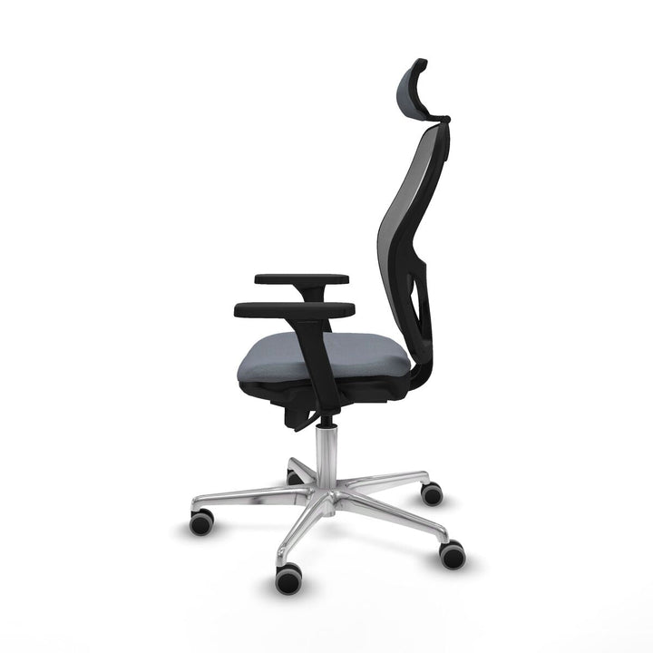Office Chair with Headrest Piqueras y Crespo 3D086G2 Grey