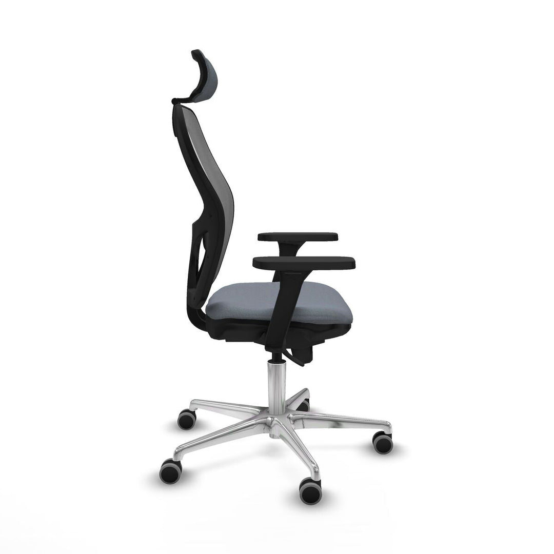 Office Chair with Headrest Piqueras y Crespo 3D086G2 Grey