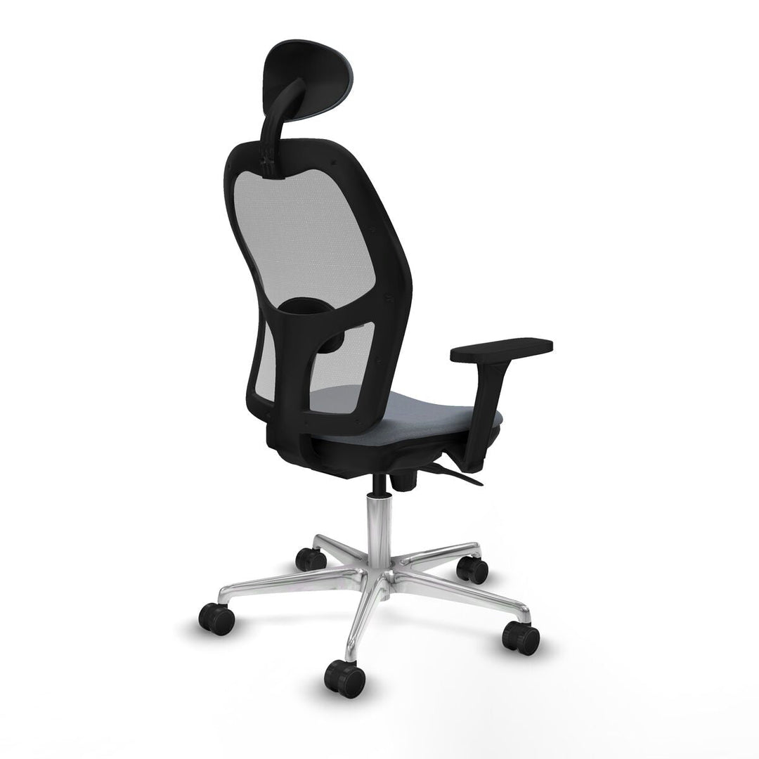 Office Chair with Headrest Piqueras y Crespo 3D086N1 Grey