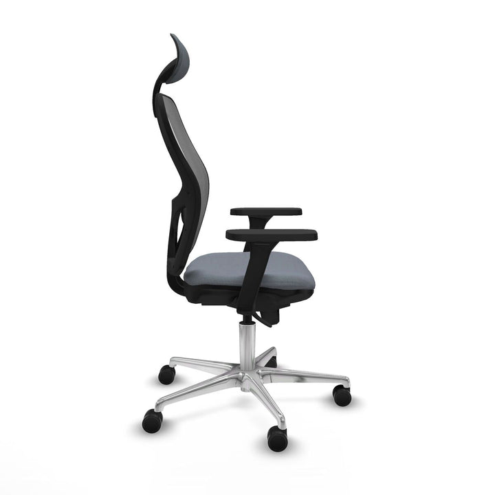 Office Chair with Headrest Piqueras y Crespo 3D086N1 Grey