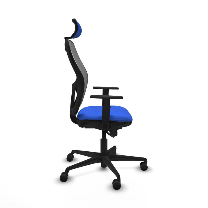 Office Chair with Headrest Piqueras y Crespo 1D036N2 Blue