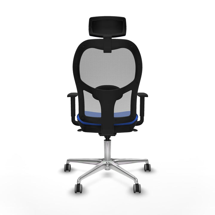 Office Chair with Headrest Piqueras y Crespo 1D086G2 Blue