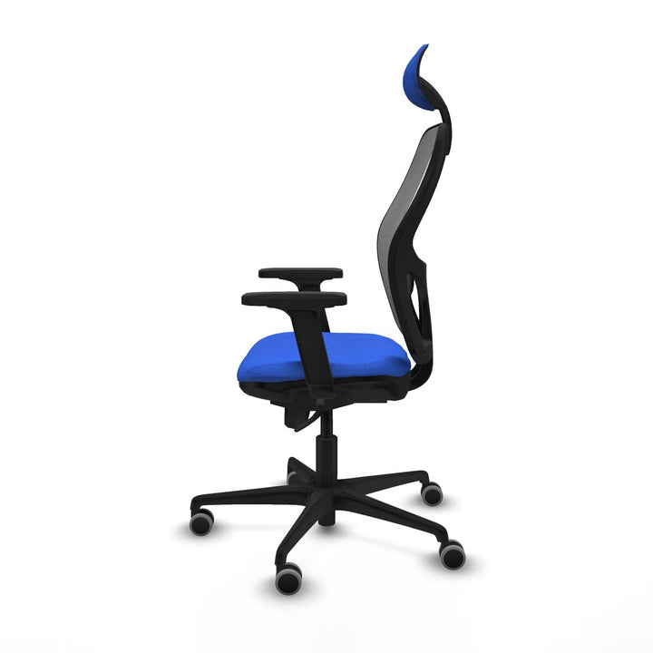 Office Chair with Headrest Piqueras y Crespo 2D036G1 Blue