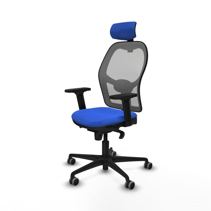 Office Chair with Headrest Piqueras y Crespo 2D036G2 Blue