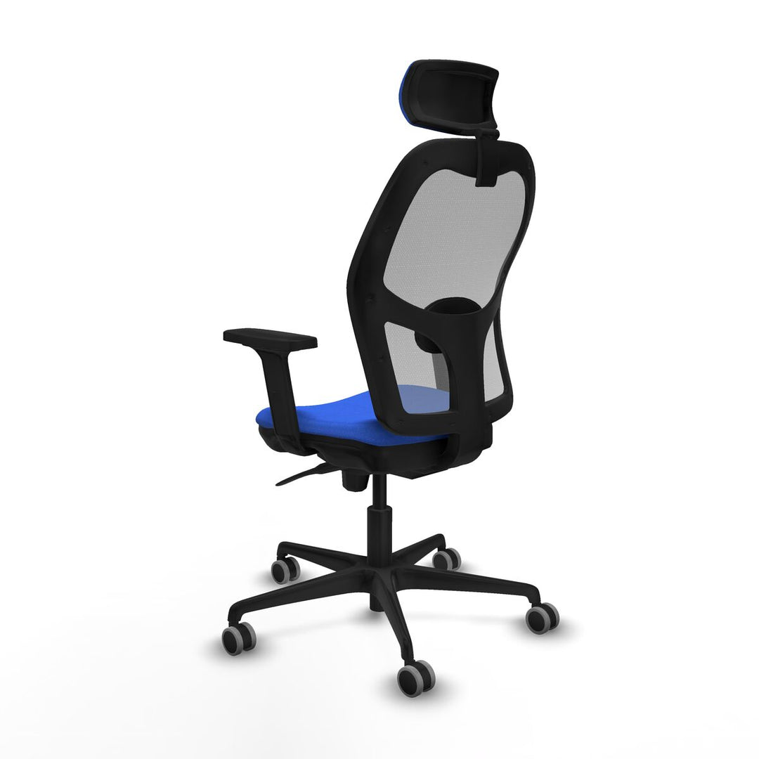 Office Chair with Headrest Piqueras y Crespo 2D036G2 Blue