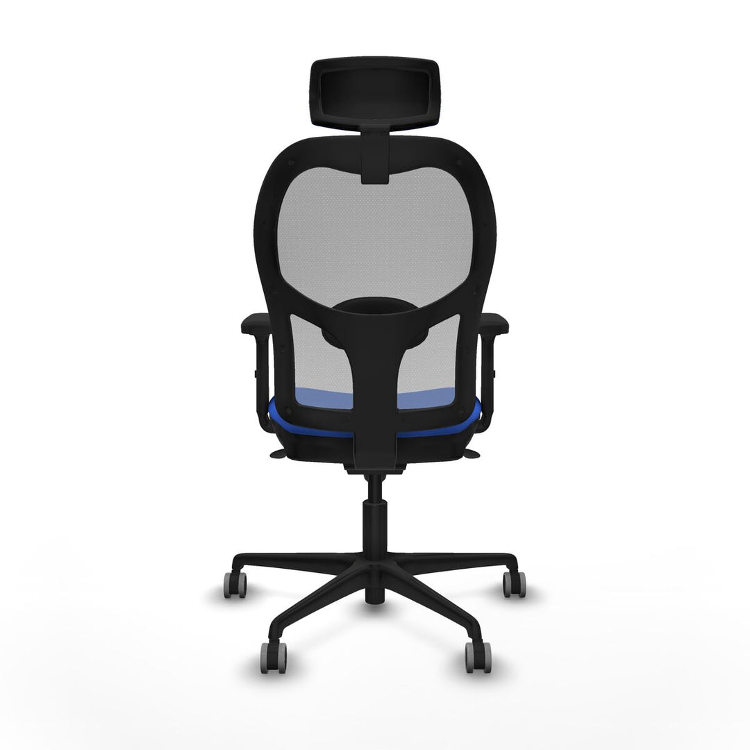 Office Chair with Headrest Piqueras y Crespo 2D036G2 Blue