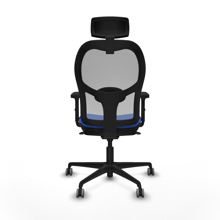 Office Chair with Headrest Piqueras y Crespo 2D036G2 Blue