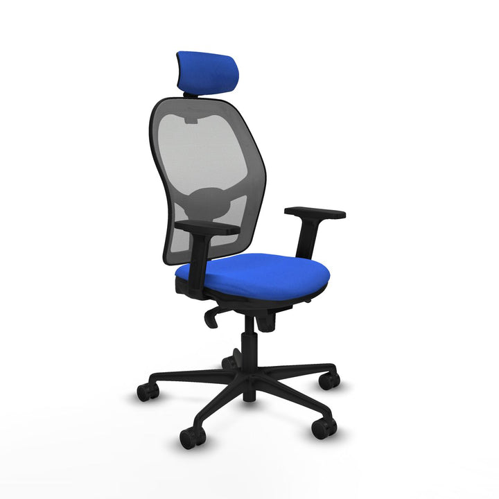Office Chair with Headrest Piqueras y Crespo 2D036N2 Blue