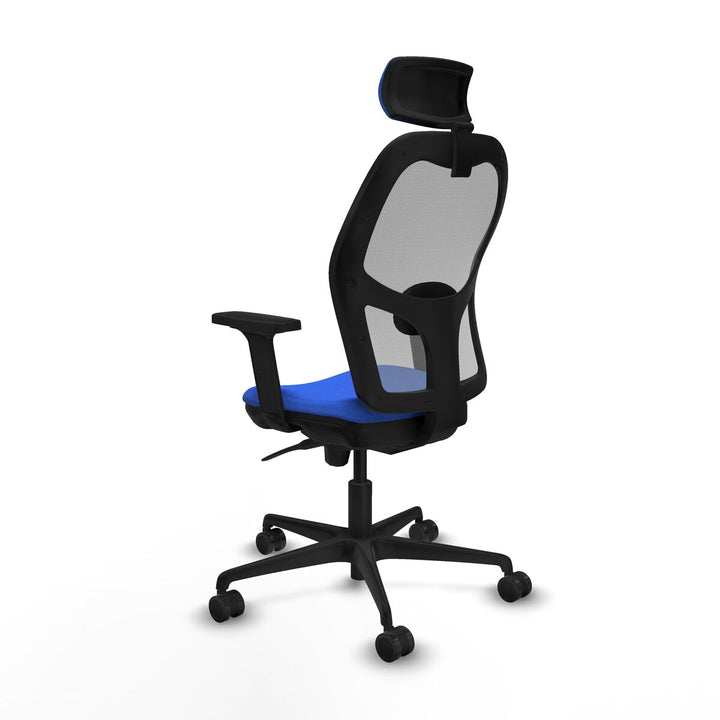Office Chair with Headrest Piqueras y Crespo 2D036N2 Blue