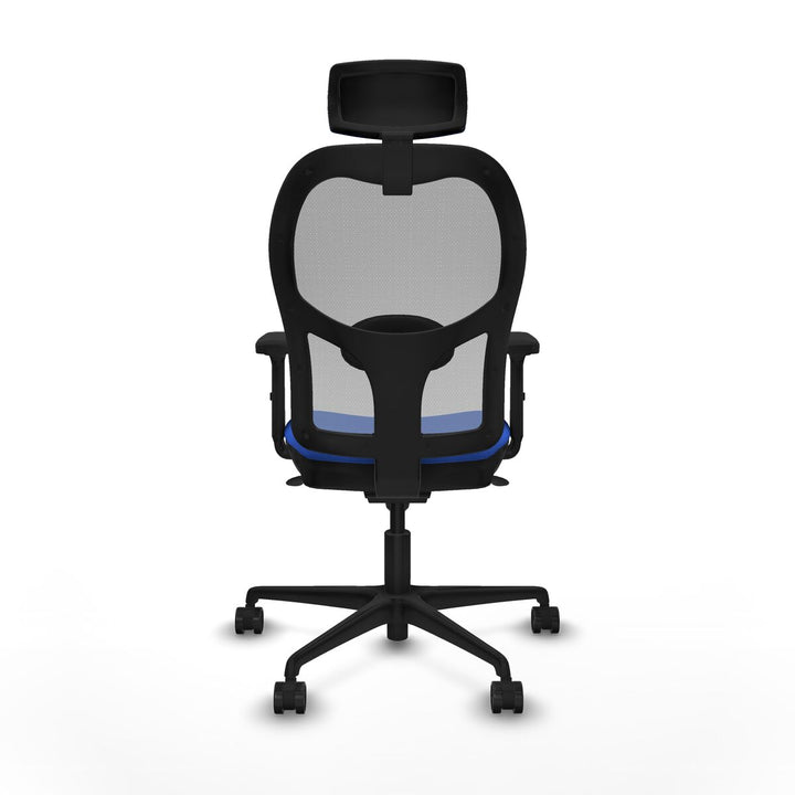 Office Chair with Headrest Piqueras y Crespo 2D036N2 Blue