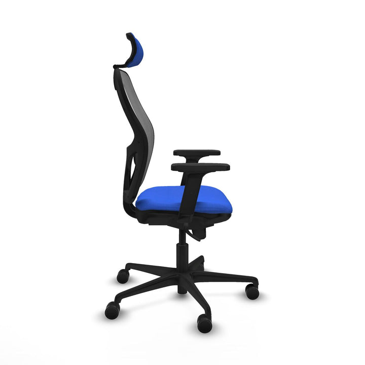 Office Chair with Headrest Piqueras y Crespo 2D036N2 Blue