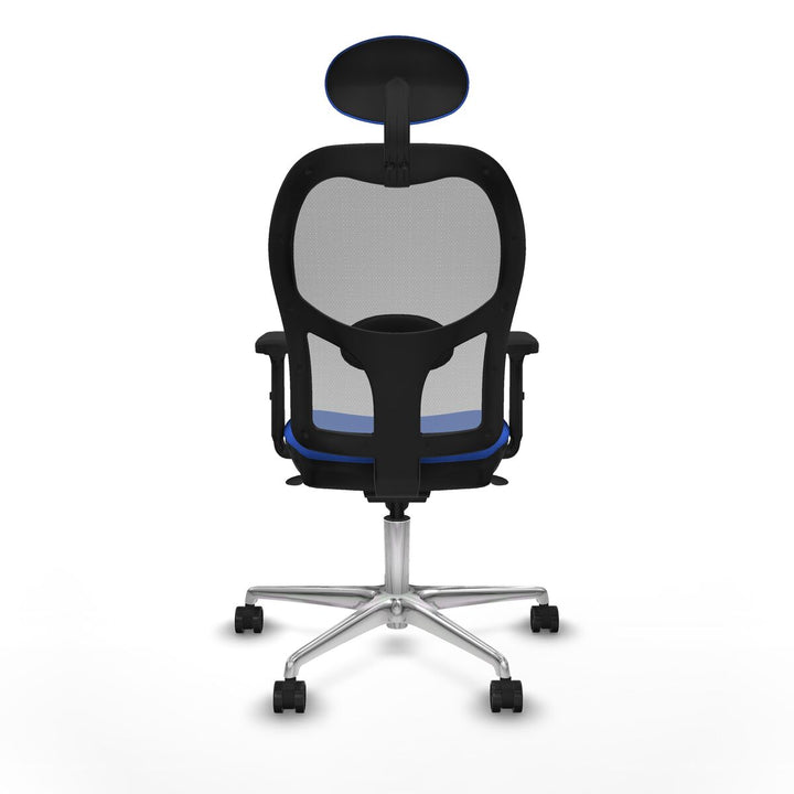 Office Chair with Headrest Piqueras y Crespo 2D086N1 Blue