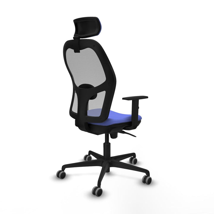 Office Chair with Headrest Piqueras y Crespo 1D036G2 Light Blue