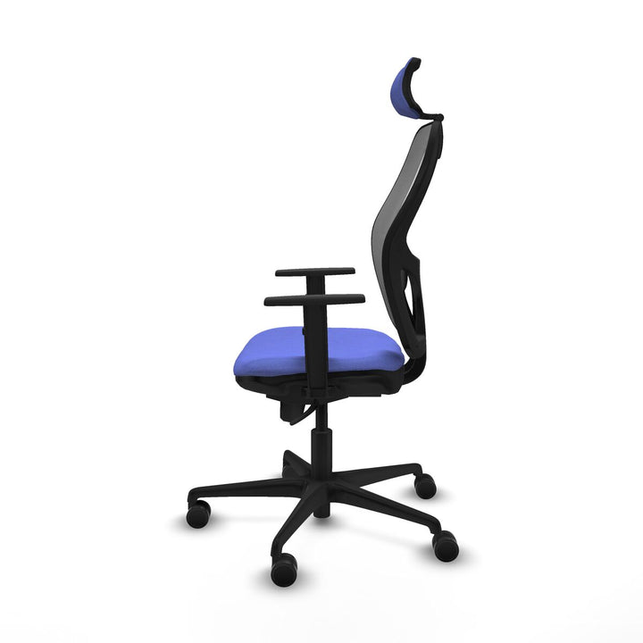 Office Chair with Headrest Piqueras y Crespo 1D036N2 Light Blue