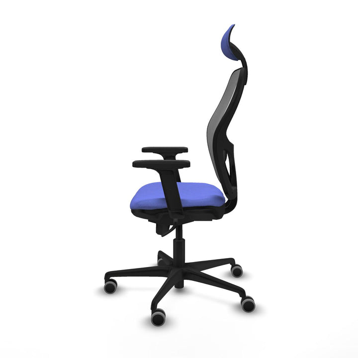 Office Chair with Headrest Piqueras y Crespo 2D036G1 Light Blue