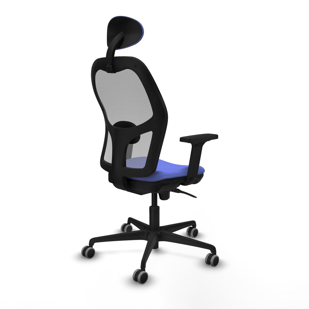 Office Chair with Headrest Piqueras y Crespo 2D036G1 Light Blue