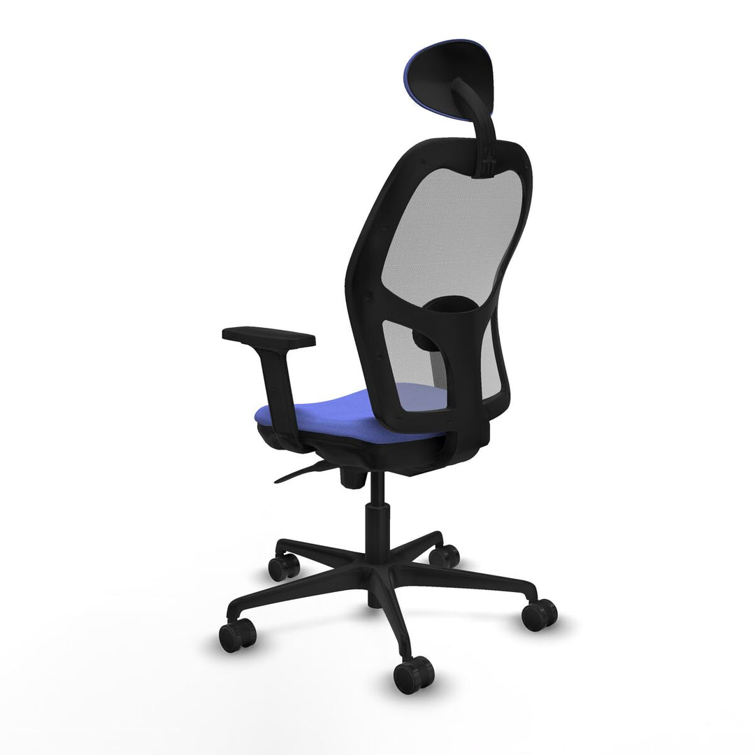 Office Chair with Headrest Piqueras y Crespo 2D036N1 Light Blue