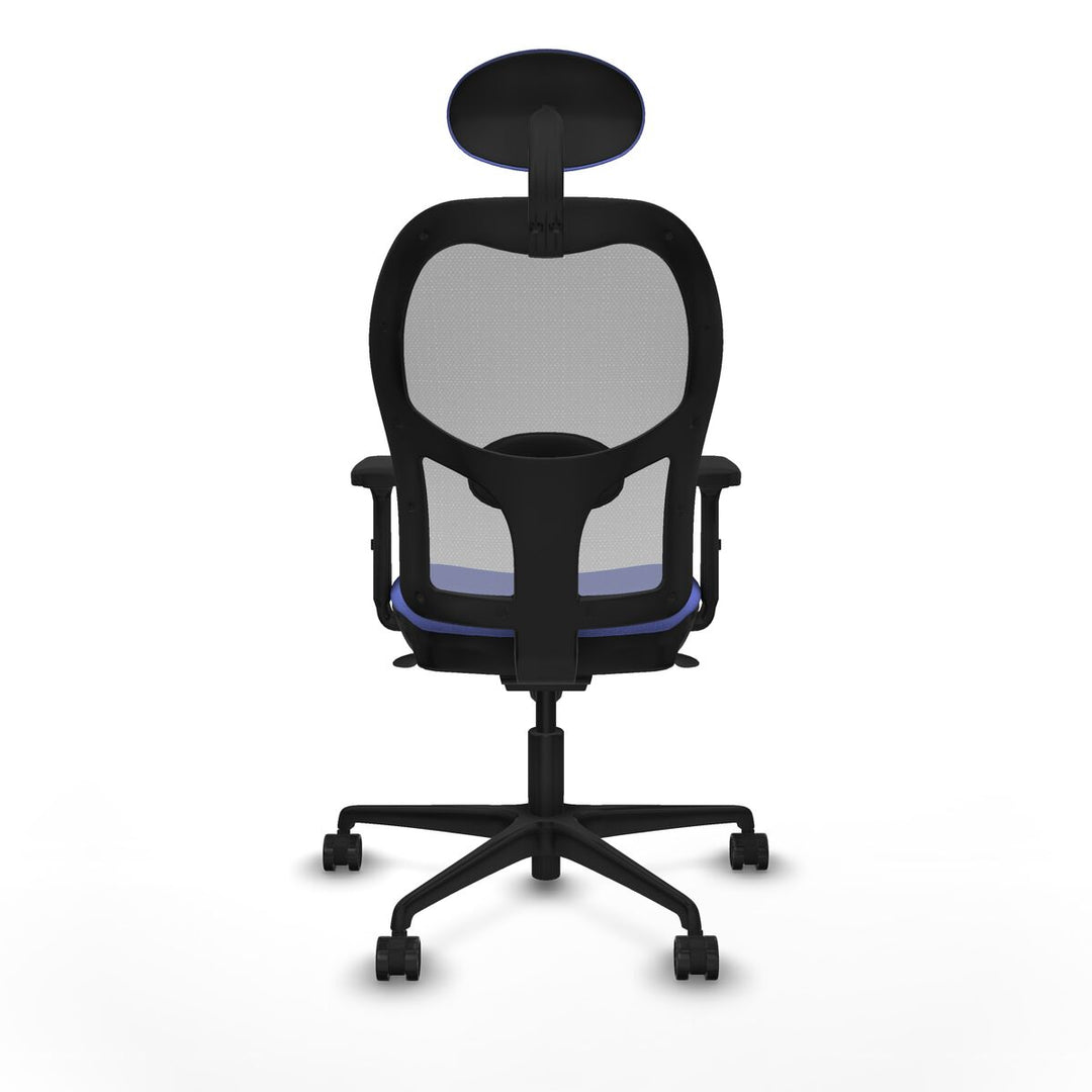 Office Chair with Headrest Piqueras y Crespo 2D036N1 Light Blue
