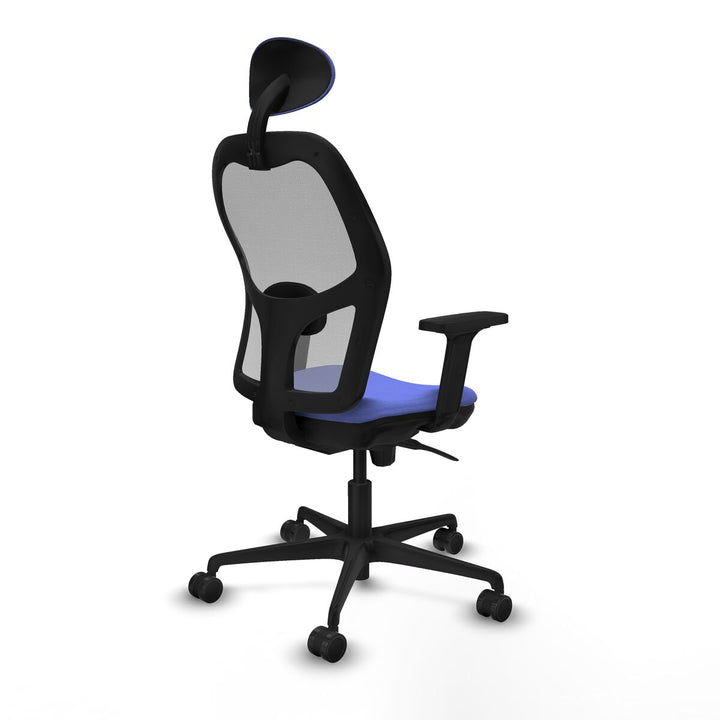 Office Chair with Headrest Piqueras y Crespo 2D036N1 Light Blue