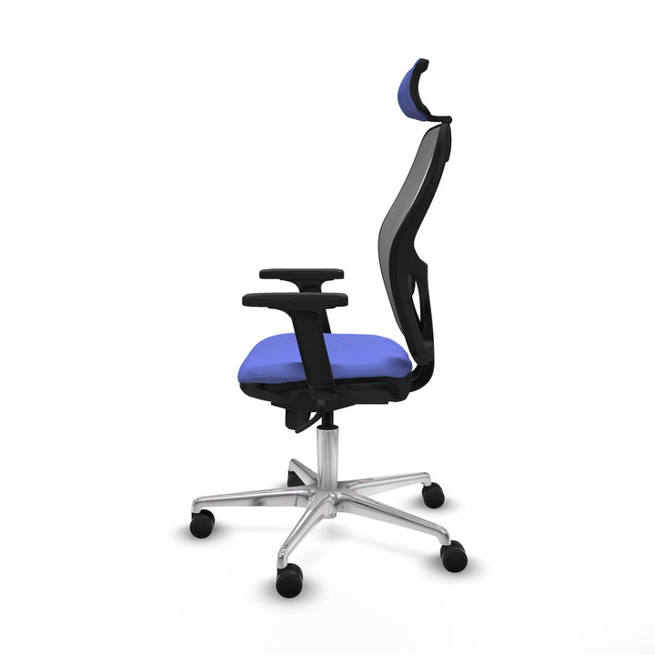 Office Chair with Headrest Piqueras y Crespo 2D086N2 Light Blue