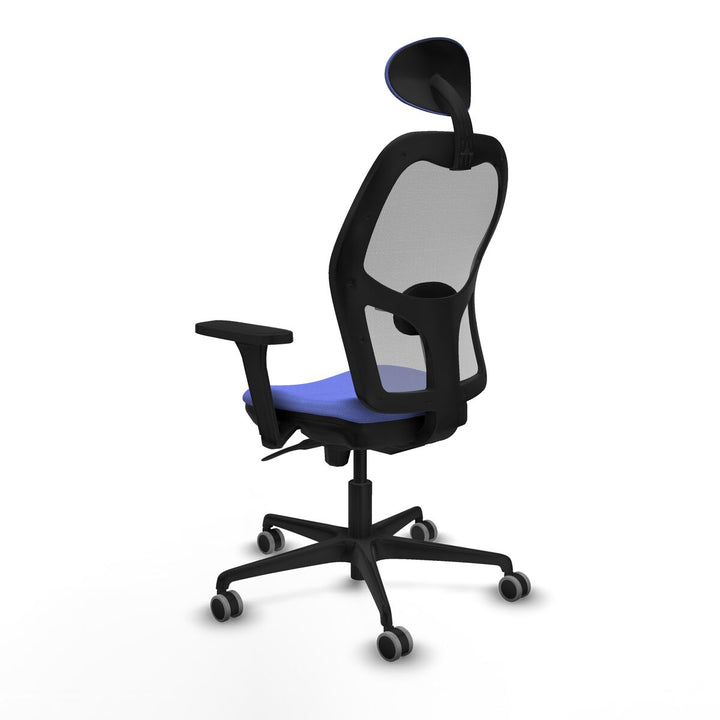 Office Chair with Headrest Piqueras y Crespo 3D036G1 Light Blue