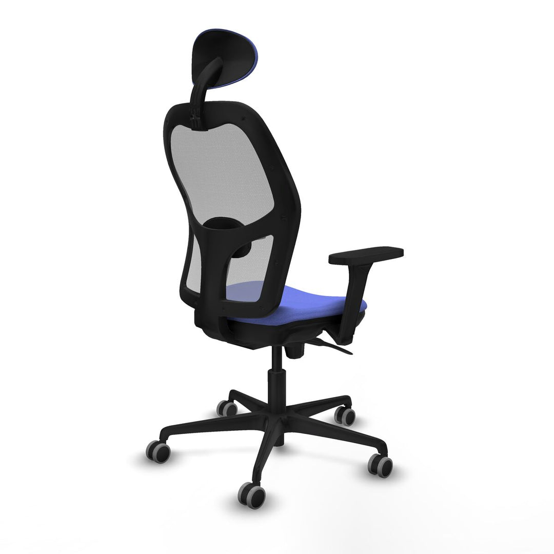 Office Chair with Headrest Piqueras y Crespo 3D036G1 Light Blue