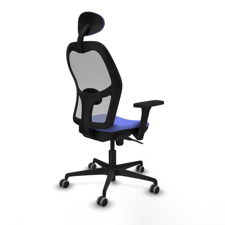 Office Chair with Headrest Piqueras y Crespo 3D036G1 Light Blue