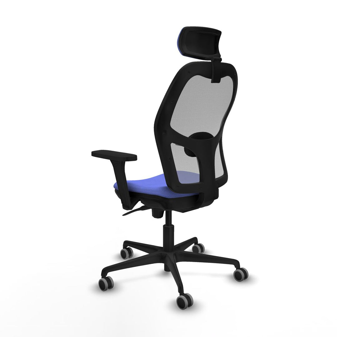 Office Chair with Headrest Piqueras y Crespo 3D036G2 Light Blue