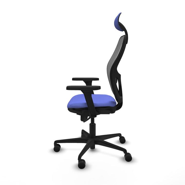 Office Chair with Headrest Piqueras y Crespo 3D036N1 Light Blue