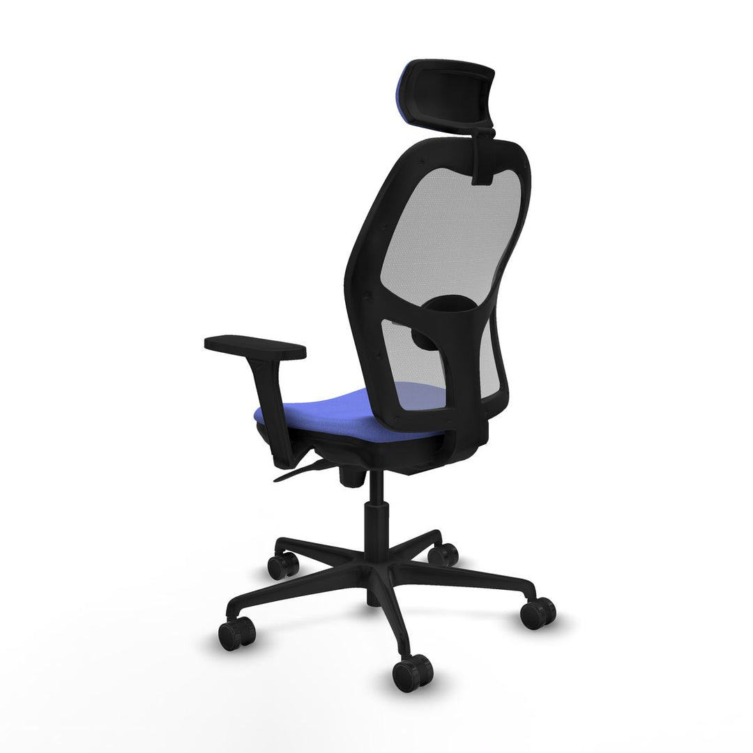 Office Chair with Headrest Piqueras y Crespo 3D036N2 Light Blue