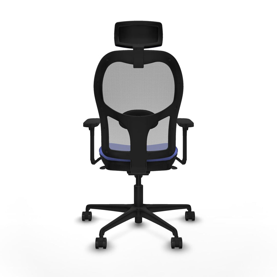 Office Chair with Headrest Piqueras y Crespo 3D036N2 Light Blue