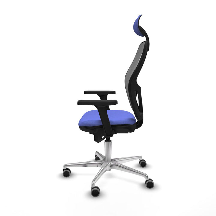 Office Chair with Headrest Piqueras y Crespo 3D086G1 Light Blue