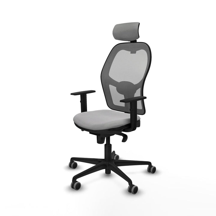 Office Chair with Headrest Jorquera Piqueras y Crespo 1D036G2 Light grey