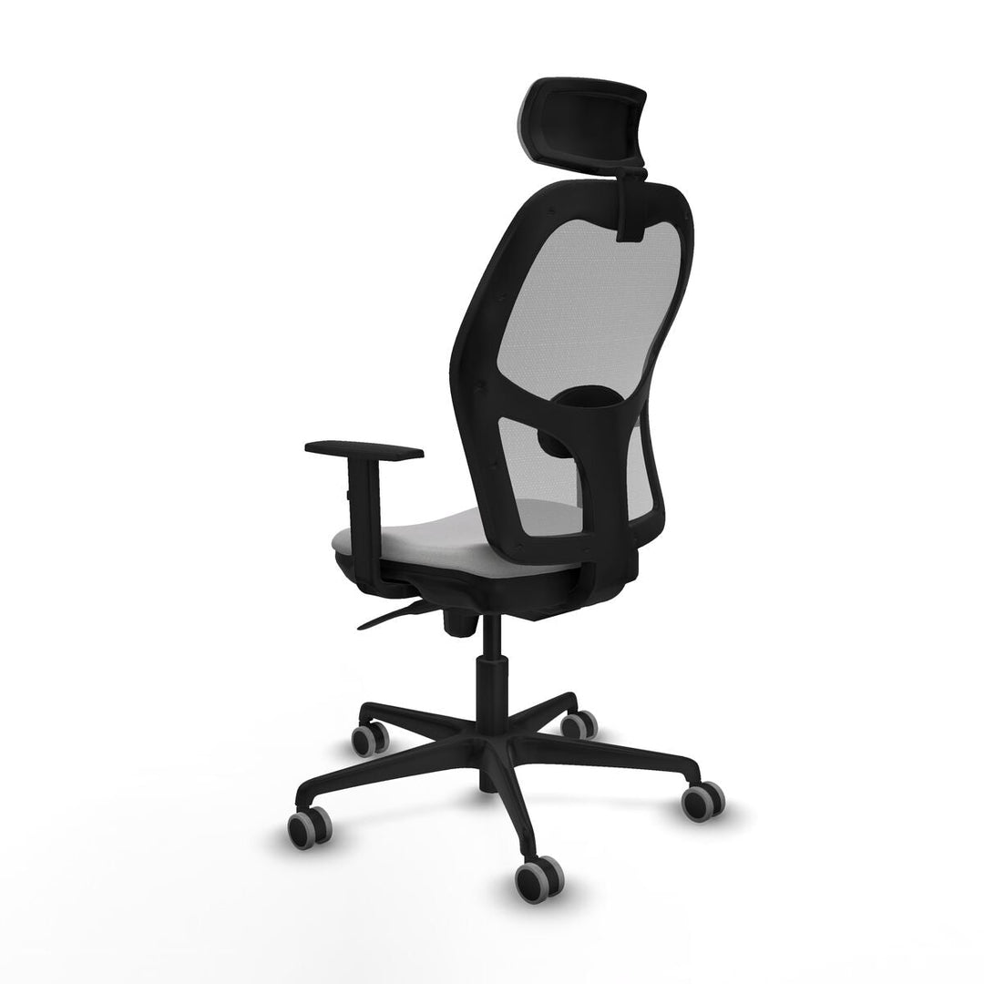 Office Chair with Headrest Jorquera Piqueras y Crespo 1D036G2 Light grey