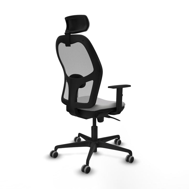 Office Chair with Headrest Jorquera Piqueras y Crespo 1D036G2 Light grey
