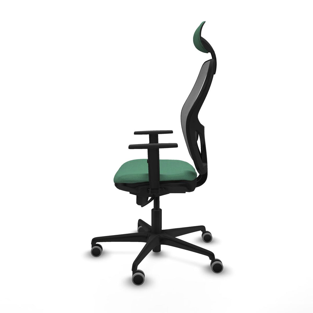 Office Chair Piqueras y Crespo 1D036G1 Emerald Green